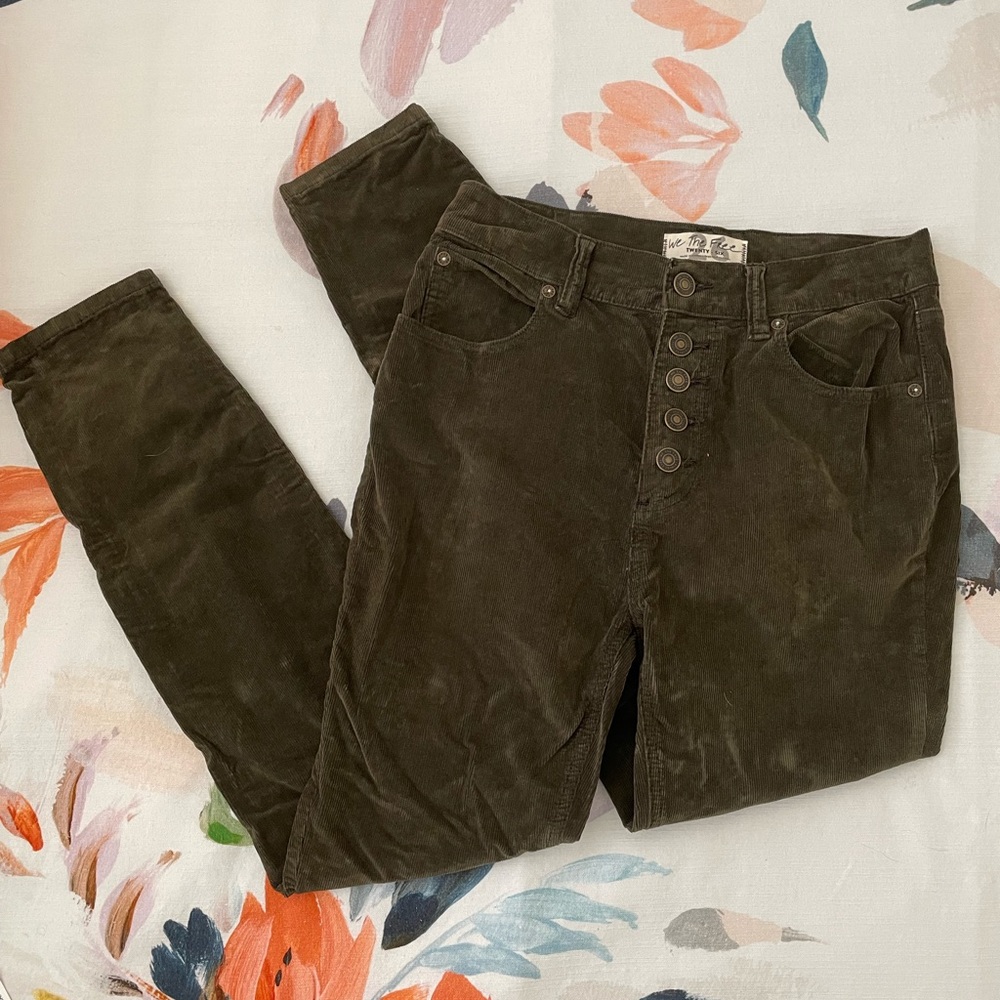 Free People Sun Chaser Cord Skinny Pants - Picture 5 of 10